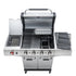 Char-Broil Advantage PRO S 4 Gas Grill, Stainless Steel 4-Burner BBQ with 900 C Sear Burner and TRU-Infrared