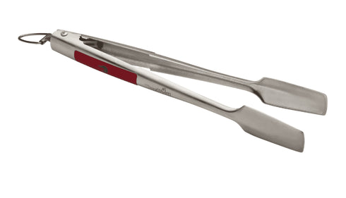 Char-Broil Comfort Grip Locking BBQ Tongs, Stainless Steel Grill Tongs with Comfortable Grip and Lock