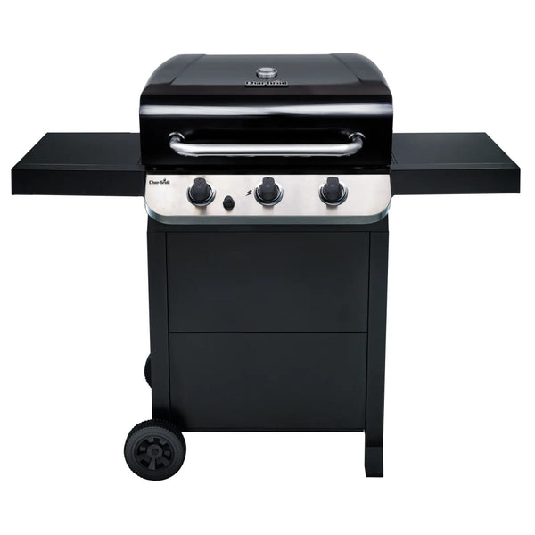 Char-Broil Convective 310 B Gas Grill, 3-Burner BBQ with Cast Iron Grates and Stainless Steel Burners