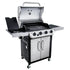 Char-Broil Convective 440 S Gas Grill, 4-Burner Stainless Steel BBQ with Side Burner and Cast Iron Grates