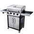 Char-Broil Convective 440 S Gas Grill, 4-Burner Stainless Steel BBQ with Side Burner and Cast Iron Grates