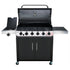 Char-Broil Convective 640 B XL Gas Grill, 6-Burner BBQ with Sear Zone, Side Burner and Cast Iron Grates