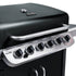 Char-Broil Convective 640 B XL Gas Grill, 6-Burner BBQ with Sear Zone, Side Burner and Cast Iron Grates