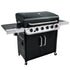 Char-Broil Convective 640 B XL Gas Grill, 6-Burner BBQ with Sear Zone, Side Burner and Cast Iron Grates
