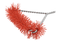 Char-Broil Cool-Clean 360 Grill Brush, Wire-Free Nylon BBQ Brush with Ceramic-Infused Bristles for Cold Grates
