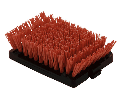 Char-Broil Cool-Clean Premium Brush Replacement Head, Wire-Free Ceramic-Infused Nylon Bristle Head for BBQ Brush