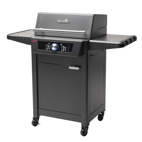 Char-Broil EVOLVE Electric Smart Grill, App-Controlled Electric BBQ with Two Zones 90 to 370 C and Auto Clean