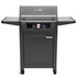 Char-Broil EVOLVE Electric Smart Grill, App-Controlled Electric BBQ with Two Zones 90 to 370 C and Auto Clean