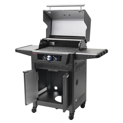 Char-Broil EVOLVE Gas Smart Grill, App-Controlled Gas BBQ with Two Zones 90 to 370 C and Auto Clean
