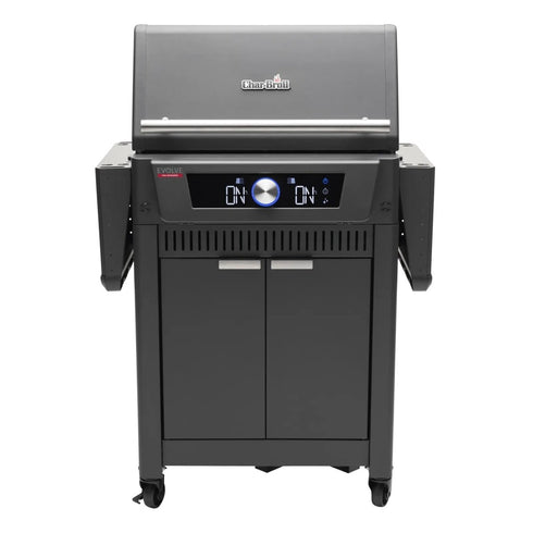Char-Broil EVOLVE Gas Smart Grill, App-Controlled Gas BBQ with Two Zones 90 to 370 C and Auto Clean