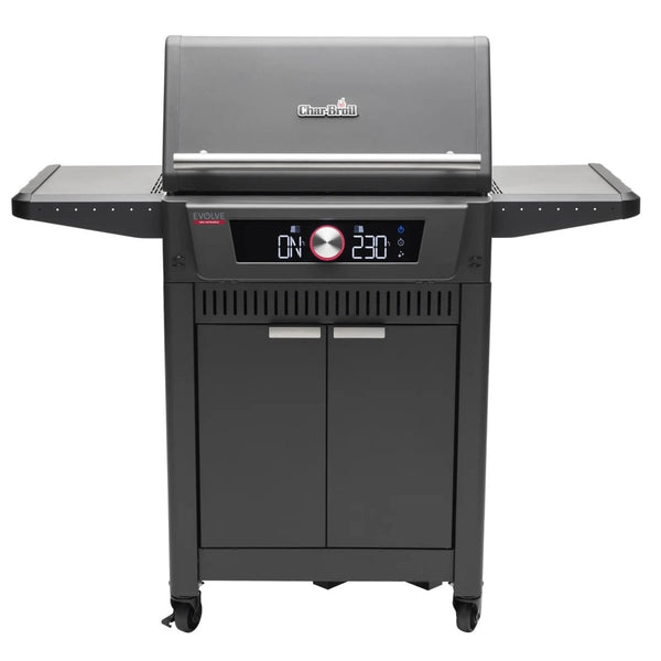 Char-Broil EVOLVE Gas Smart Grill, App-Controlled Gas BBQ with Two Zones 90 to 370 C and Auto Clean