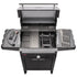 Char-Broil EVOLVE Gas Smart Grill, App-Controlled Gas BBQ with Two Zones 90 to 370 C and Auto Clean