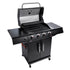 Char-Broil Professional CORE B 4 Gas Grill, 4-Burner BBQ with Side Burner, TRU-Infrared and LED Control Knobs