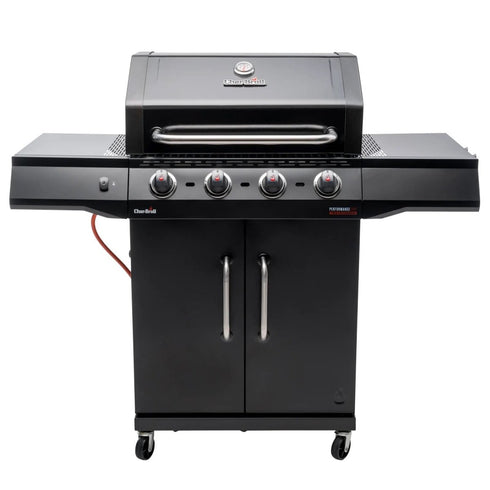 Char-Broil Professional CORE B 4 Gas Grill, 4-Burner BBQ with Side Burner, TRU-Infrared and LED Control Knobs