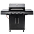 Char-Broil Professional CORE B 4 Gas Grill, 4-Burner BBQ with Side Burner, TRU-Infrared and LED Control Knobs