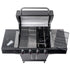 Char-Broil Professional CORE B 4 Gas Grill, 4-Burner BBQ with Side Burner, TRU-Infrared and LED Control Knobs