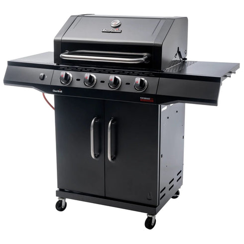 Char-Broil Professional CORE B 4 Gas Grill, 4-Burner BBQ with Side Burner, TRU-Infrared and LED Control Knobs