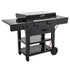 Char-Broil Versa-Tile Gas Griddle Grill, 2-Burner Plancha with Grill Grate and Pizza Oven Tiles, 70 x 50 cm