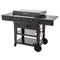 Char-Broil Versa-Tile Gas Griddle Grill, 2-Burner Plancha with Grill Grate and Pizza Oven Tiles, 70 x 50 cm