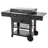 Char-Broil Versa-Tile Gas Griddle Grill, 2-Burner Plancha with Grill Grate and Pizza Oven Tiles, 70 x 50 cm
