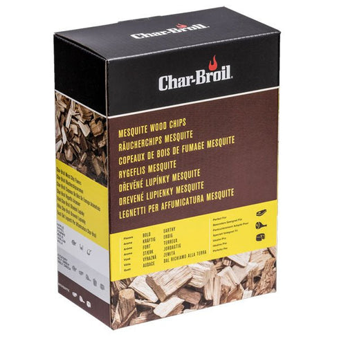 Char-Broil Wood Smoking Chips, Natural Wood Chips for Smoker Boxes on Gas and Electric Grills and BBQ Smoking