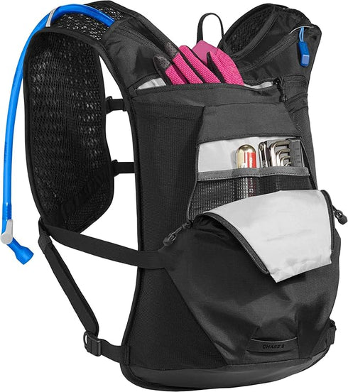 Chase 8 Bike Hydration Vest Integrated Tool Organization 70 Oz