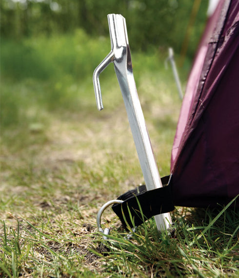 Coghlan's 12 - Inch Steel Tent Stakes Packaged Set - Strong & Durable Stakes for Secure Tent Setup