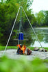 Coghlans 9340 Tripod Grill with Lantern Hanger - Versatile Grill with Built - In Lantern Hook