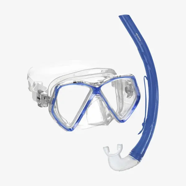 Mares Zephir Jr kids mask and snorkel, blue