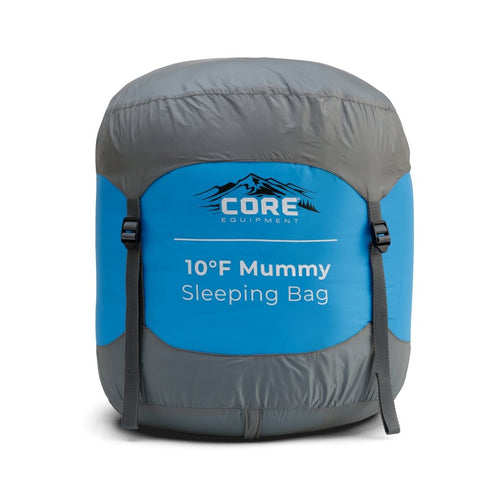 Core 10 Degree Mummy Sleeping Bag - Extreme Cold Weather Protection