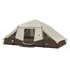 Core 10 Person Lighted Instant Pyramid Tent 16 x 9 ft, Family Cabin Tent with Built-In LED Lights