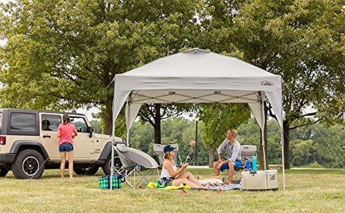 Core 10 x 10 Instant Camping Canopy - Spacious and Portable Shade Shelter