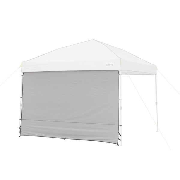 CORE 10 x 10 Sun Wall Accessory Panel, an extendable side wall panel offering additional sun protection for CORE canopies.