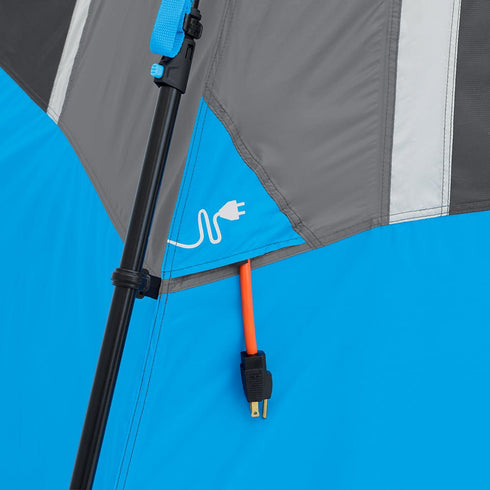 Core 12 Person Lighted Instant Cabin Tent 18 x 10 - Bright and Spacious Family Tent