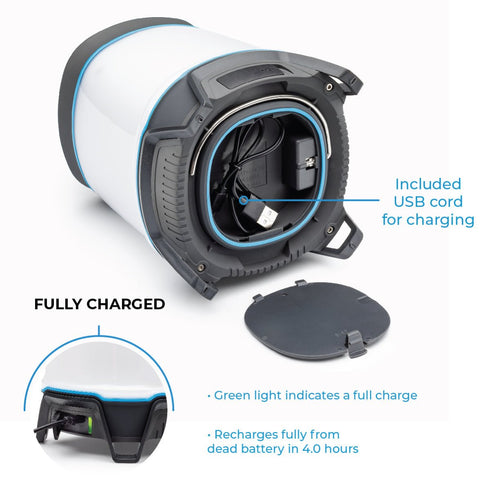 Core 1250 Lumen Rechargeable Lantern with Bluetooth - Smart and Functional Lantern