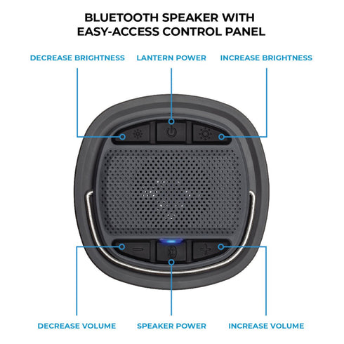 Core 1250 Lumen Rechargeable Lantern with Bluetooth - Smart and Functional Lantern