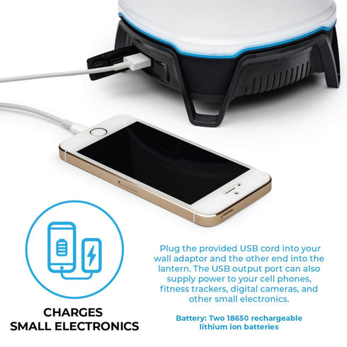 Core 1250 Lumen Rechargeable Lantern with Bluetooth - Smart and Functional Lantern