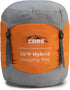 Core 20 Degree Hybrid Sleeping Bag – 1 Person - Versatile and Insulated Design for Cold Weather Camping