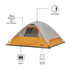 Core 3 Person Dome Tent 7 x 7 ft, Lightweight Camping Tent with H2O Block Weather Protection and Mesh Ceiling