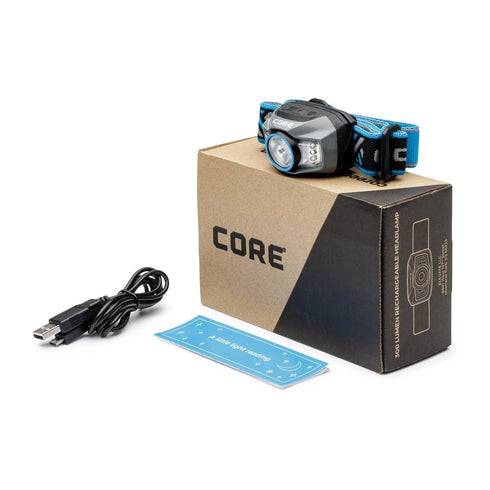 Core 300 Lumen Rechargeable Headlamp - Compact and Adjustable Lighting
