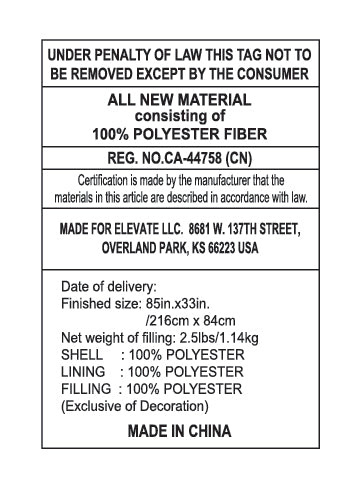 Core 40 Degree Hybrid Sleeping Bag - Lightweight and Cool - Weather Ready