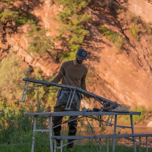 Core 6 Foot Picnic Table 3 - in - 1 Combo - Versatile and Space - Saving Design