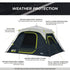 Core 6 Person Instant Blockout Dome Tent - Dark Room Technology for Better Sleep