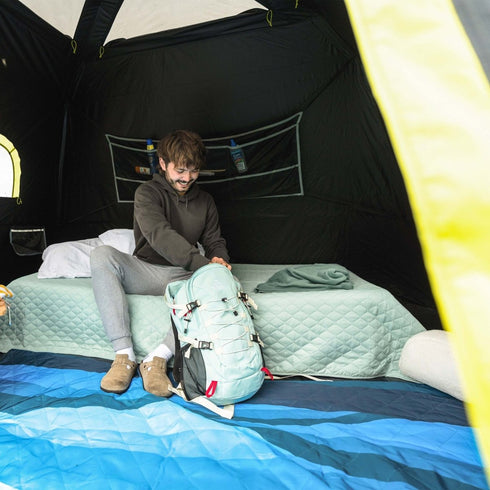 Core 6 Person Instant Blockout Dome Tent - Dark Room Technology for Better Sleep