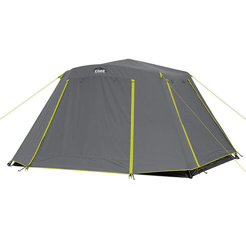 Core 6 Person Instant Cabin Tent with Full Rainfly - Weatherproof Protection