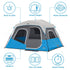 Core 6 Person Lighted Instant Cabin Tent 11 x 9 - Built - In Lighting for Convenience