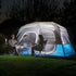 Core 6 Person Lighted Instant Cabin Tent 11 x 9 – Built - In Lighting for Convenience, Quick Setup