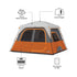 Core 6 Person Straight Wall Cabin Tent 10 x 9 – Family - Friendly Cabin Tent with Maximum Headroom