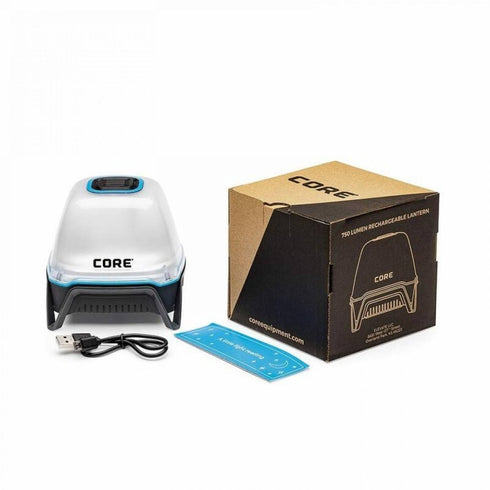 CORE 750 Lumen Rechargeable Camping Emergency Lantern with USB Output Capabilities