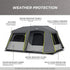 Core 9 Person Instant Cabin Tent with Full Rainfly – Enhanced Weather Resistance, Quick Setup